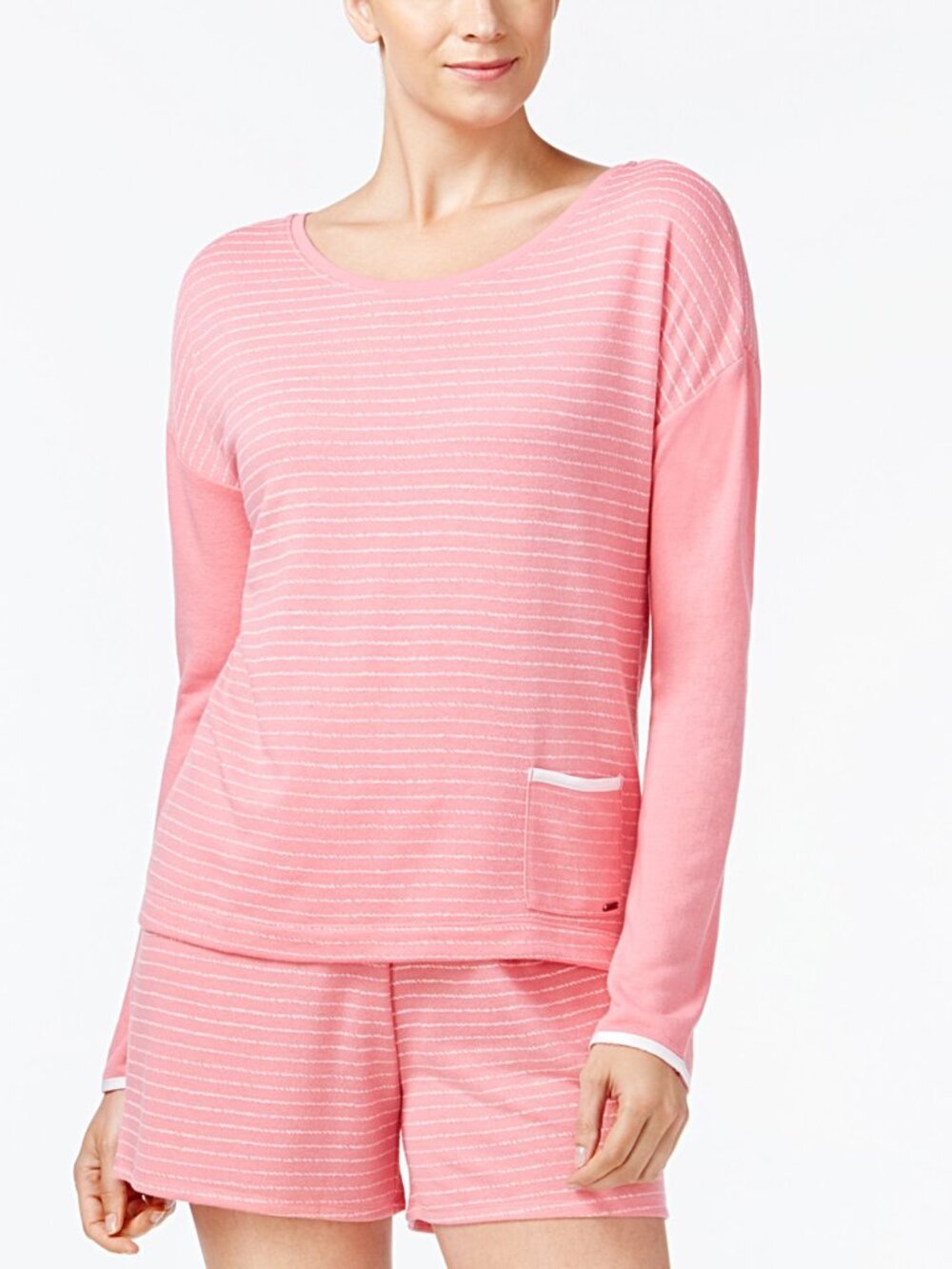 Nautica Womens Sleepwear French Terry Pajama Top Only,1-Piece